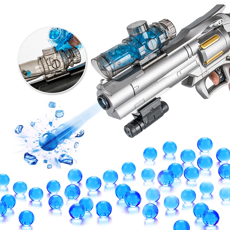 Crystal Soil Gel Penghilang Tekanan Manik Air Mainan Bercantum Bola Tekanan Manik Air